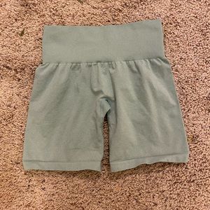 NVGTN shorts. Sage green. Small.